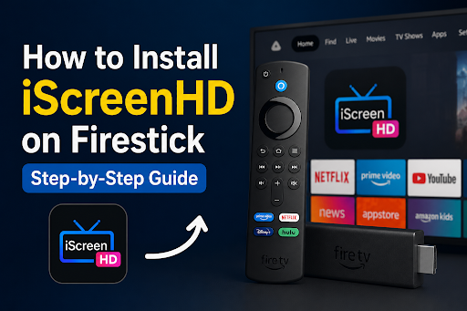 iScreenHD setup on Firestick